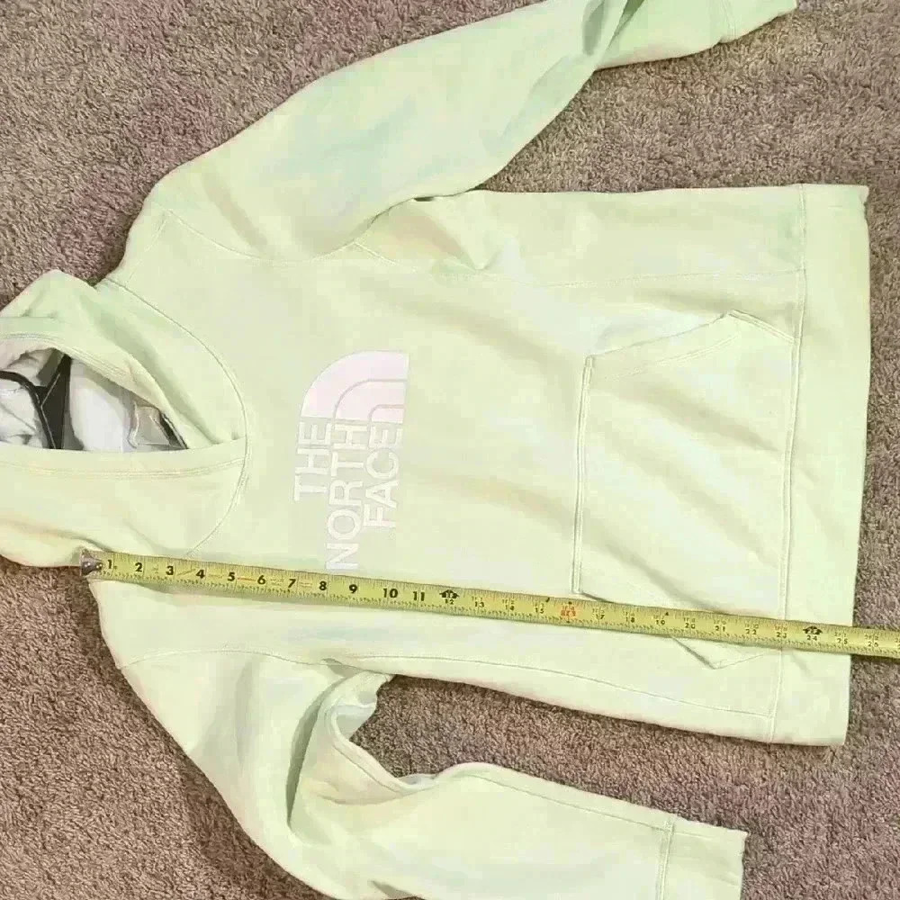 The North Face Yellow Collar Long Sleeve Sweatshirt, medium - Picture 7 of 9